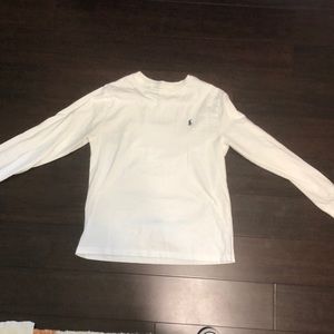 Polo by Ralph Lauren white long-sleeved tee